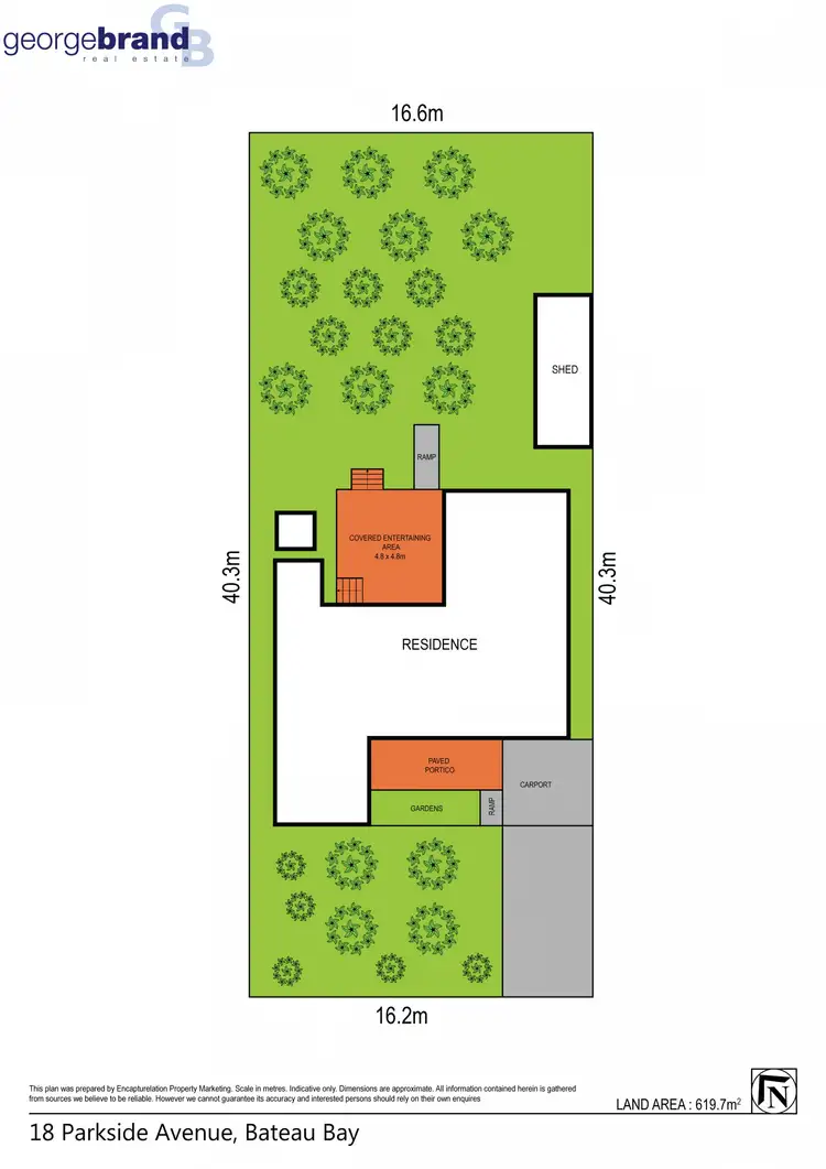 Floorplan of Homely house listing, 18 Parkside Avenue, Bateau Bay NSW 2261