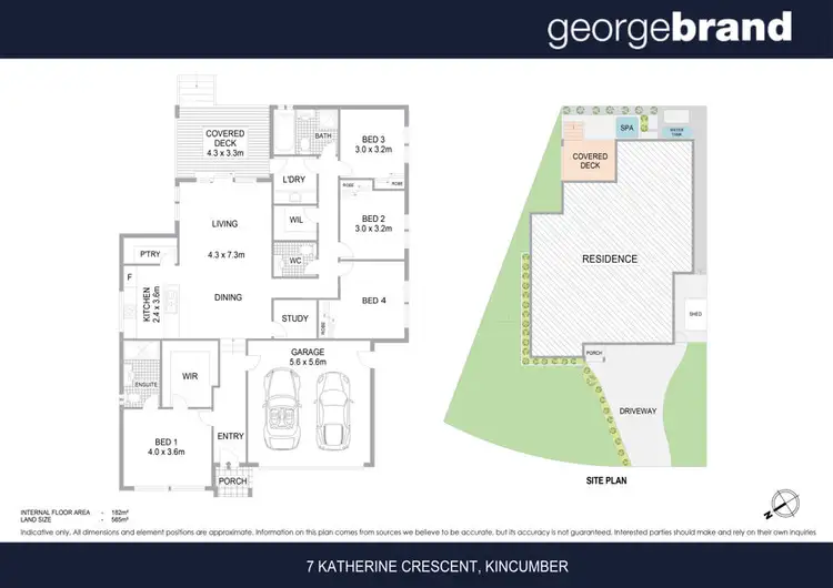Floorplan of Homely house listing, 7 Katherine Crescent, Green Point NSW 2251