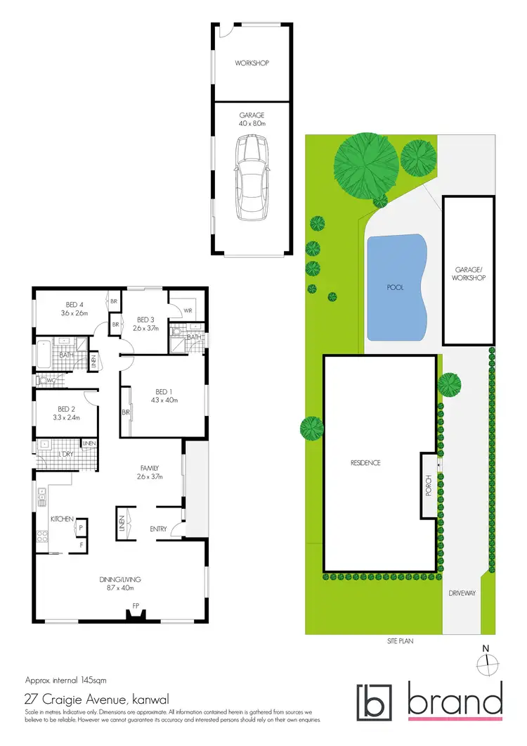 Floorplan of Homely house listing, 27 Craigie Avenue, Kanwal NSW 2259