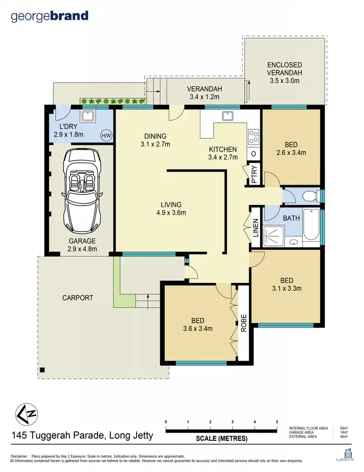 Floorplan of Homely house listing, 145 Tuggerah Parade, Long Jetty NSW 2261