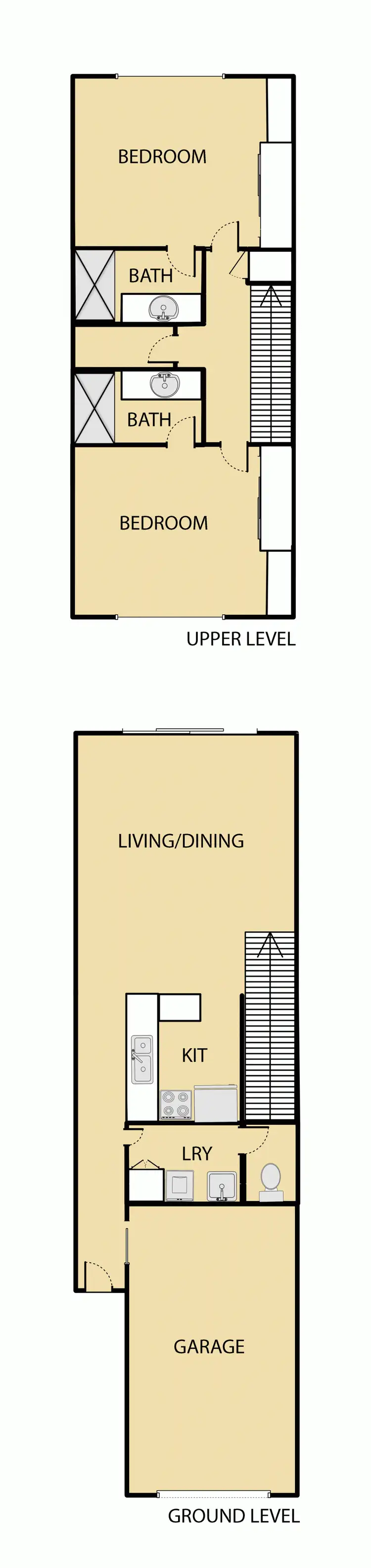 Floorplan of Homely townhouse listing, 16/17-33 Scholars Drive, Sippy Downs QLD 4556