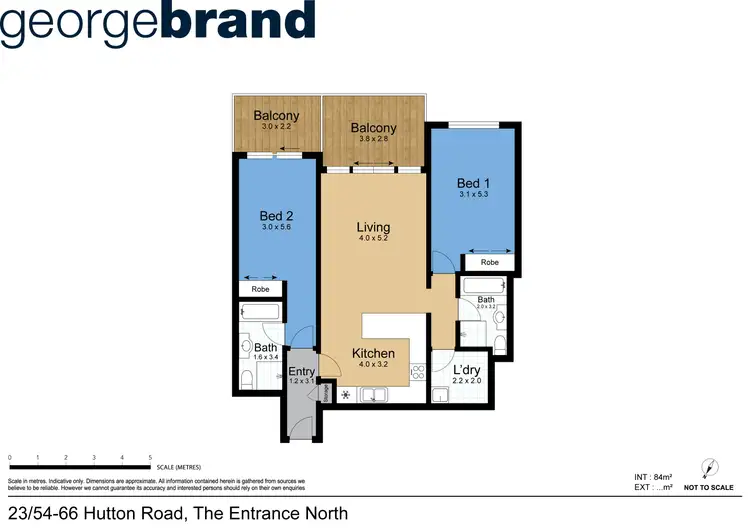 Floorplan of Homely apartment listing, 23/54-66 Hutton Road, The Entrance North NSW 2261