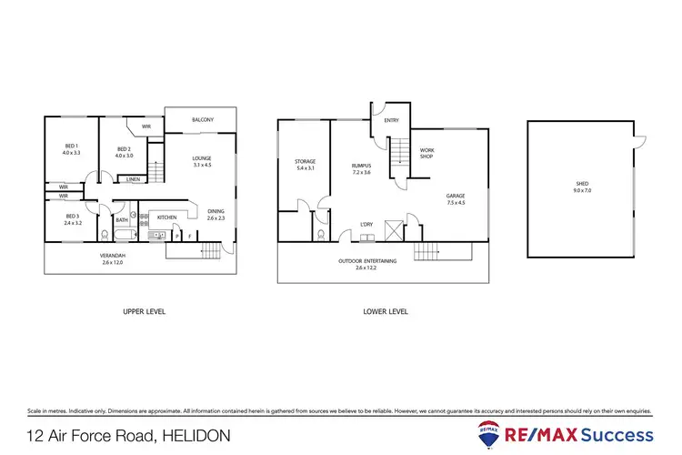 Floorplan of Homely house listing, 12 Airforce Road, Helidon QLD 4344