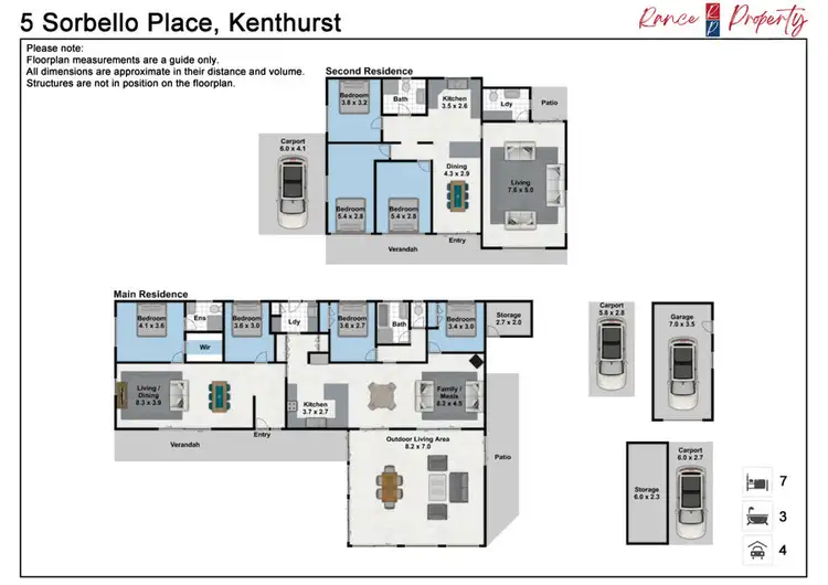 Floorplan of Homely house listing, 5 Sorbello Place, Kenthurst NSW 2156