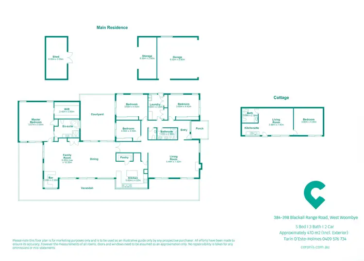 Floorplan of Homely house listing, 384-398 Blackall Range Road, West Woombye QLD 4559