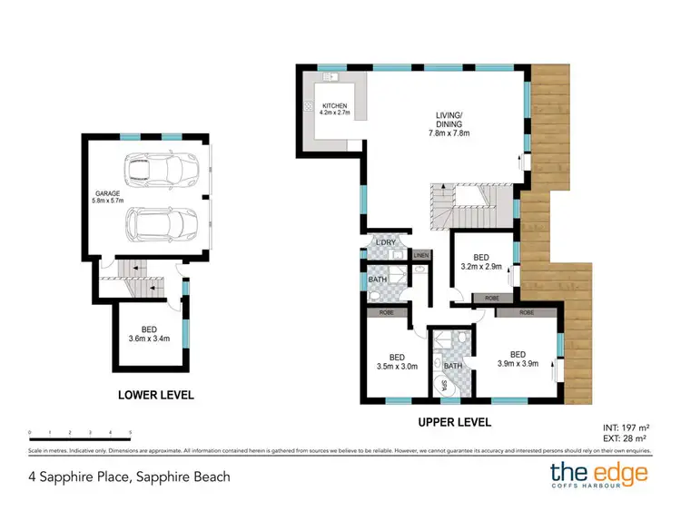 Floorplan of Homely house listing, 4 Sapphire Place, Sapphire Beach NSW 2450