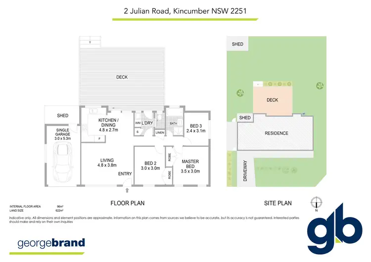 Floorplan of Homely house listing, 2 Julian Road, Kincumber NSW 2251