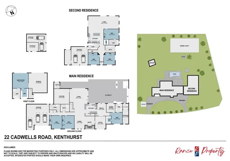 Floorplan of Homely house listing, 22 Cadwells Road, Kenthurst NSW 2156