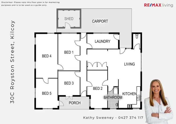 Floorplan of Homely house listing, 30C Royston Street, Kilcoy QLD 4515