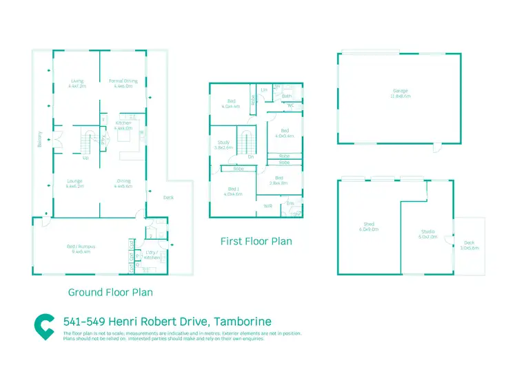 Floorplan of Homely house listing, 541-549 Henri Robert Drive, Tamborine Mountain QLD 4272