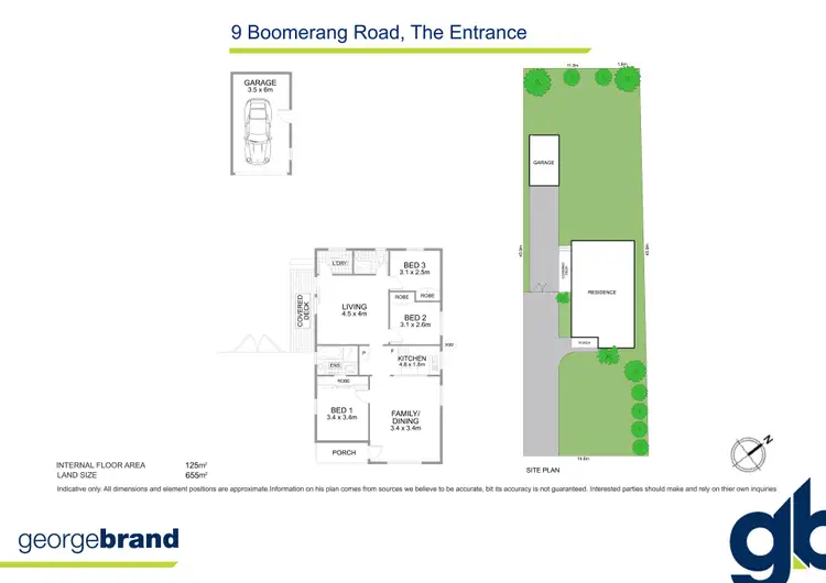 Floorplan of Homely house listing, 9 Boomerang Road, The Entrance NSW 2261