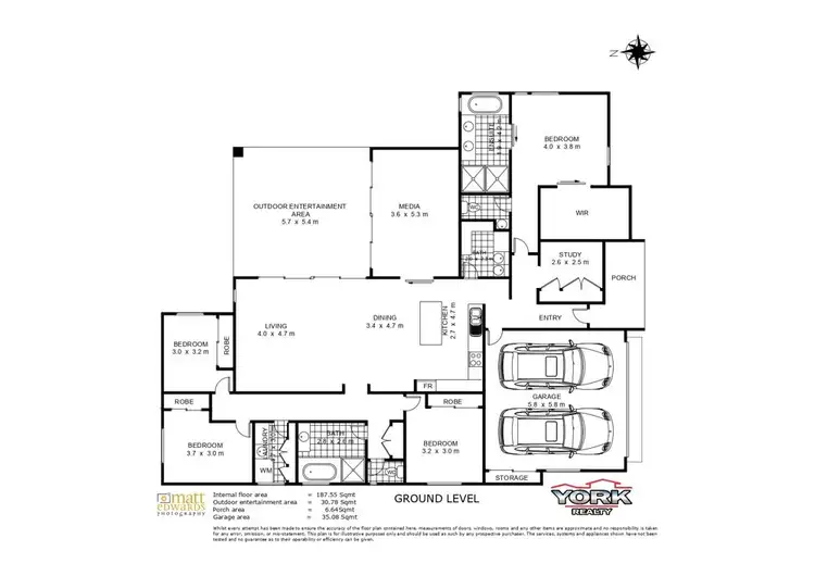 Floorplan of Homely house listing, 9 McGee Drive, Kearneys Spring QLD 4350