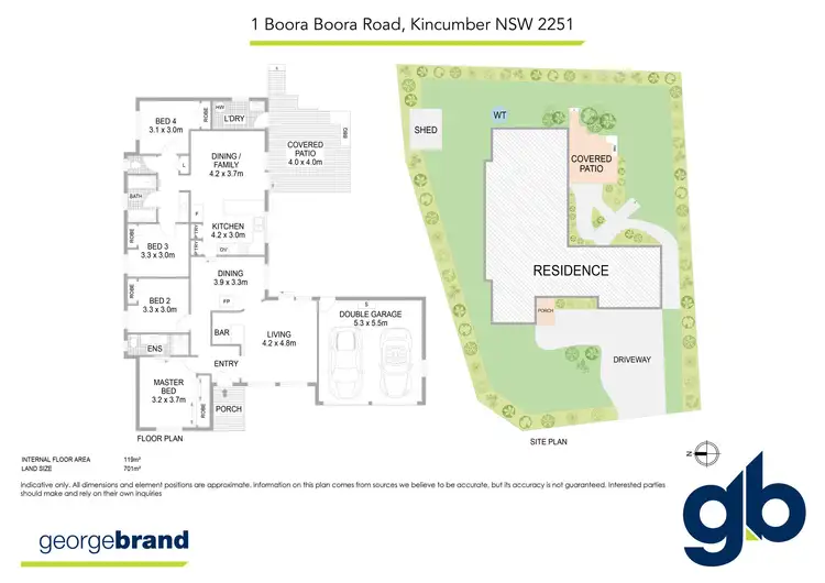 Floorplan of Homely house listing, 1 Boora Boora Road, Kincumber NSW 2251