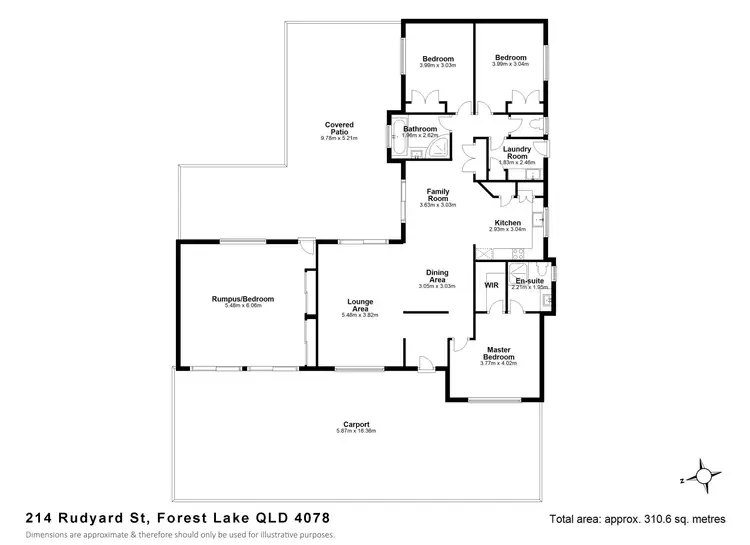 Floorplan of Homely house listing, 214 Rudyard St, Forest Lake QLD 4078