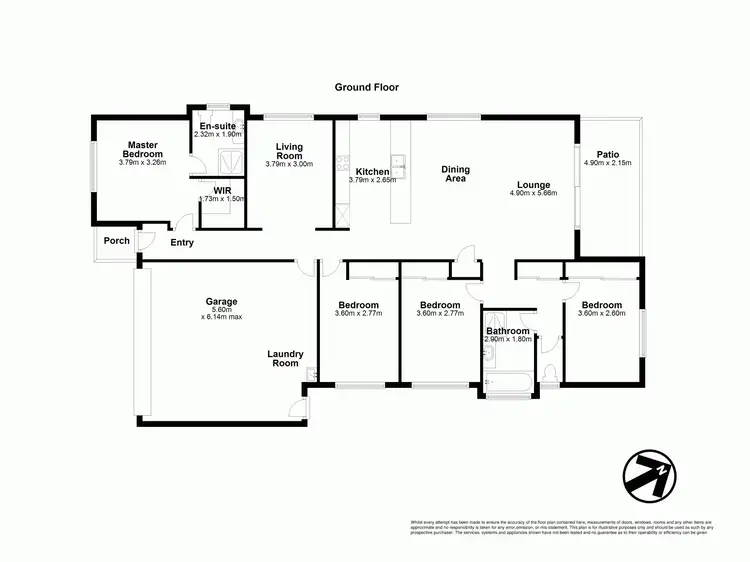 Floorplan of Homely house listing, 37 Chamberlain Rise, Ormeau Hills QLD 4208