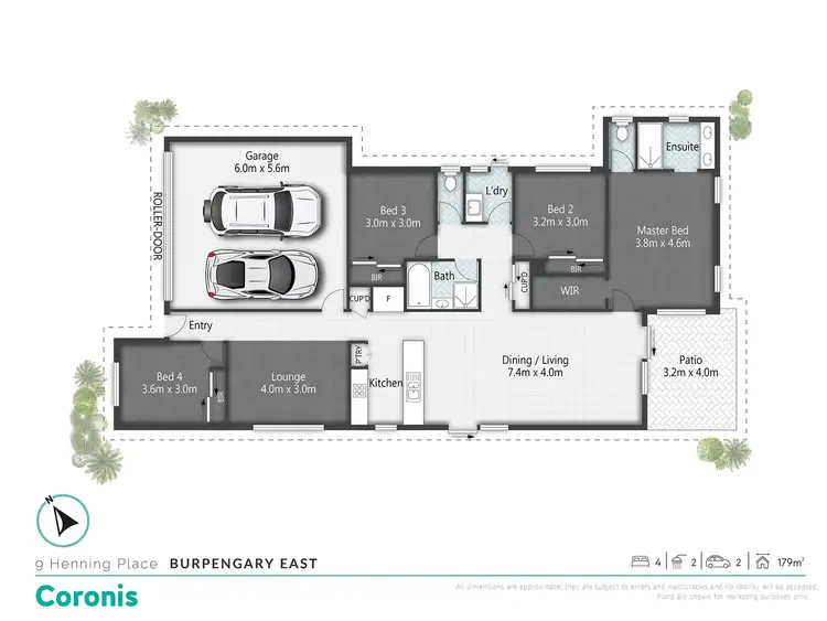 Floorplan of Homely house listing, 9 Henning Place, Burpengary East QLD 4505