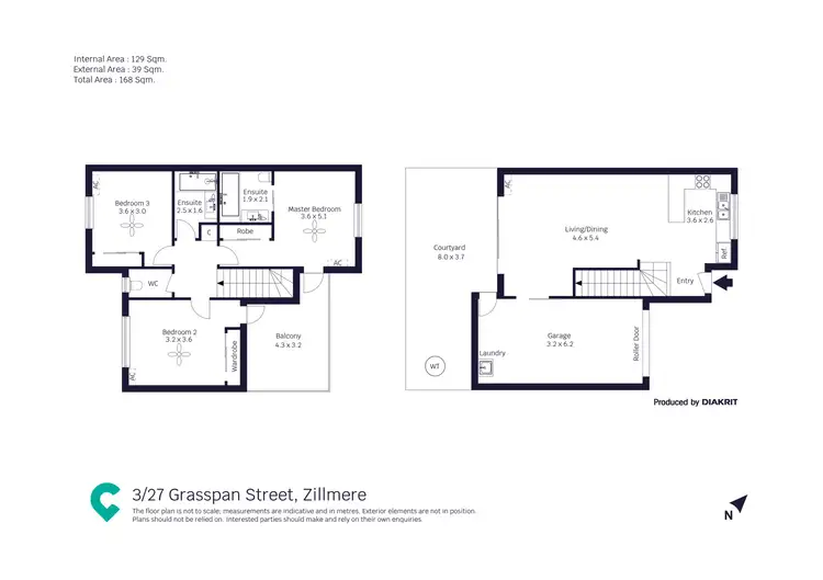 Floorplan of Homely unit listing, 3/27 Grasspan Street, Zillmere QLD 4034