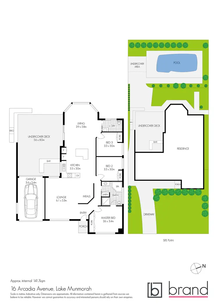 Floorplan of Homely house listing, 16 Arcadia Avenue, Lake Munmorah NSW 2259