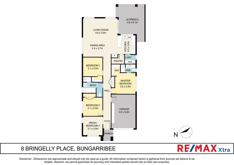 Floorplan of Homely house listing, 8 Bringelly Place, Bungarribee NSW 2767