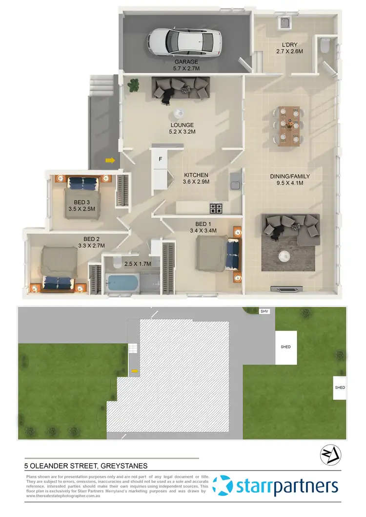 Floorplan of Homely house listing, 5 Oleander Street, Greystanes NSW 2145