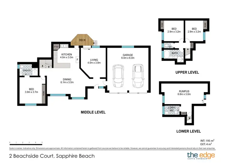 Floorplan of Homely house listing, 2 Beachside Court, Sapphire Beach NSW 2450