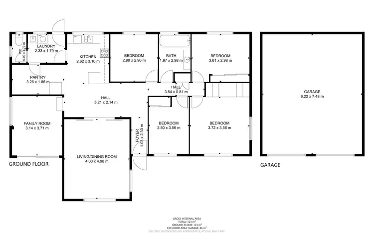 Floorplan of Homely house listing, 19 Jean Street, Harristown QLD 4350
