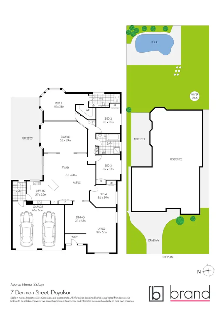 Floorplan of Homely house listing, 7 Denman Street, Doyalson NSW 2262