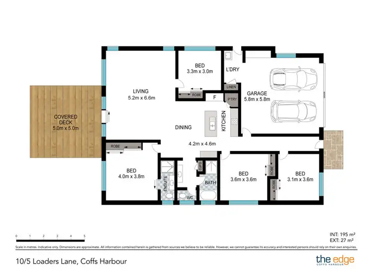 Floorplan of Homely house listing, 10/5 Loaders Lane, Coffs Harbour NSW 2450
