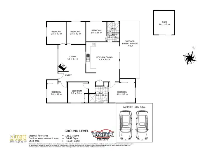 Floorplan of Homely house listing, Address available on request