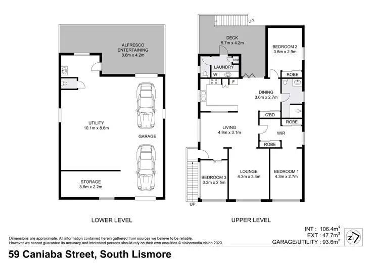 Floorplan of Homely house listing, 59 Caniaba Street, South Lismore NSW 2480