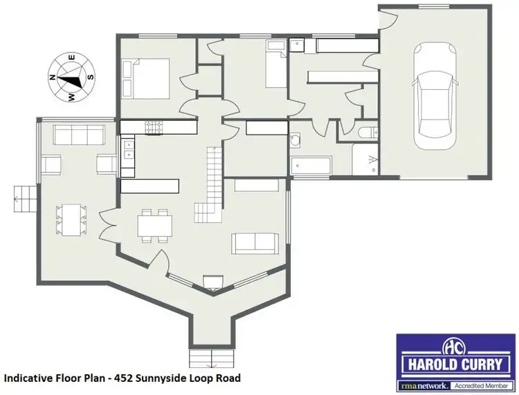 Floorplan of Homely house listing, 452 Sunnyside Loop Road, Tenterfield NSW 2372