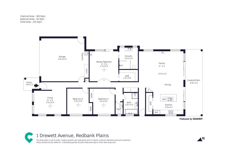 Floorplan of Homely house listing, 1 Drewett Avenue, Redbank Plains QLD 4301