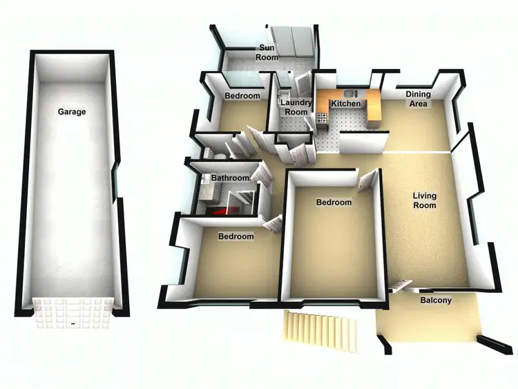 Floorplan of Homely house listing, 11 Guntur Street, Stafford QLD 4053