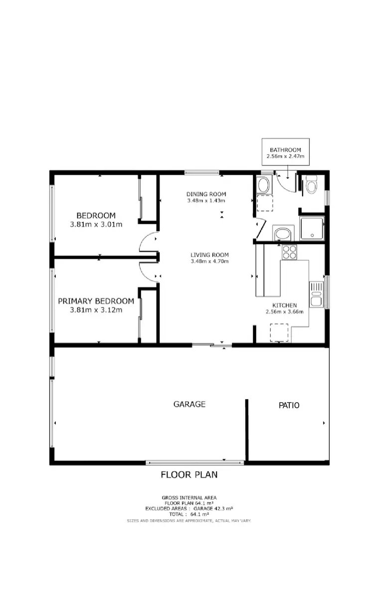 Floorplan of Homely house listing, 23a Harvie Drive, Boambee East NSW 2452