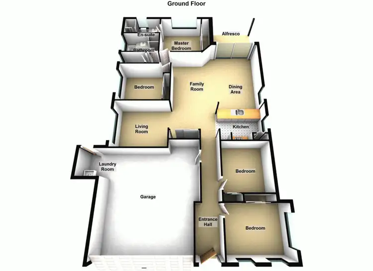 Floorplan of Homely house listing, 22 Breezeway Drive, Bahrs Scrub QLD 4207