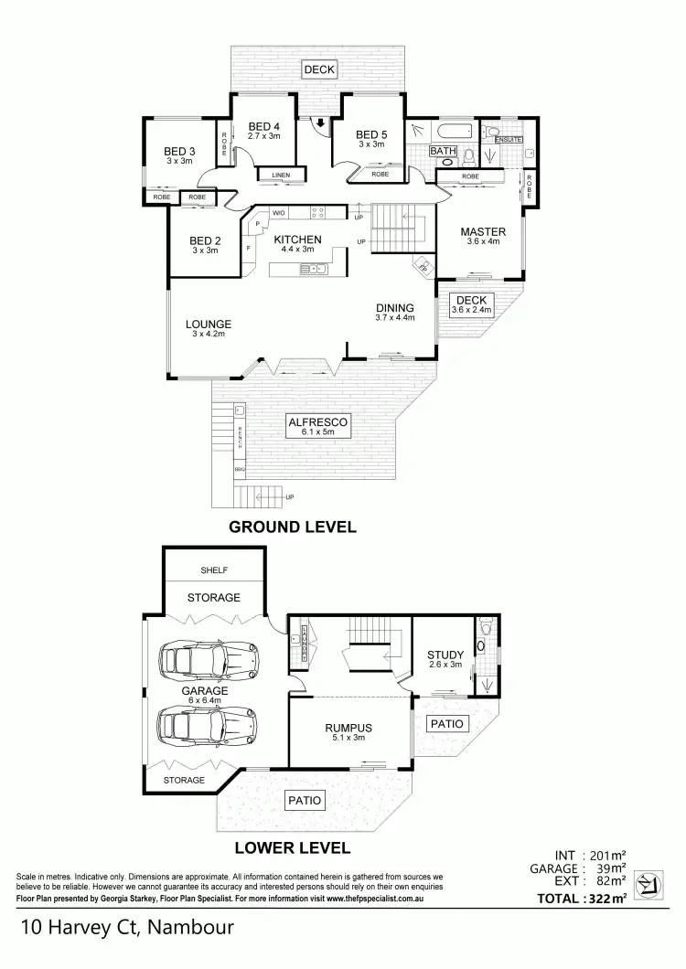 Floorplan of Homely house listing, 10 Harvey Court, Nambour QLD 4560