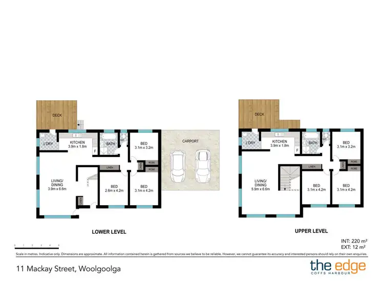 Floorplan of Homely semi-detached listing, 11 Mackay Street, Woolgoolga NSW 2456