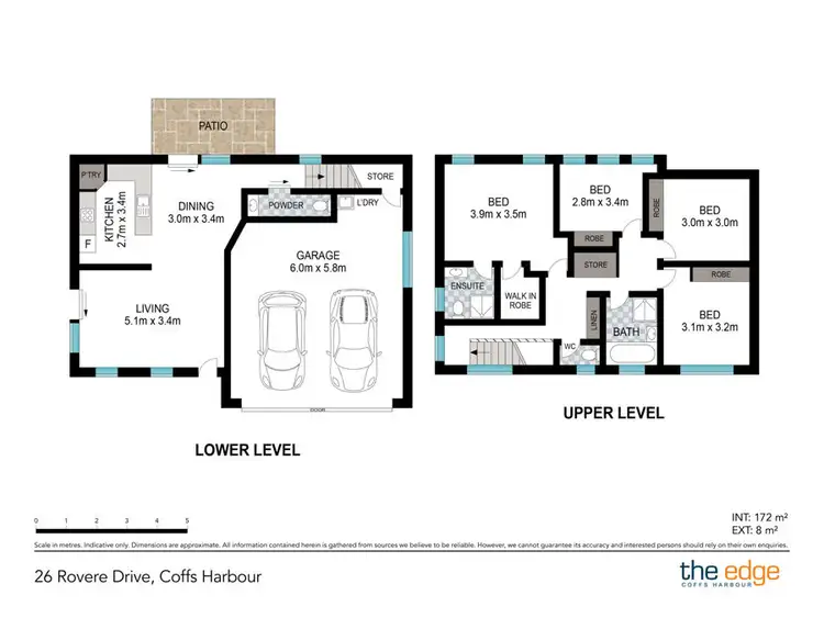 Floorplan of Homely house listing, 26 Rovere Drive, Coffs Harbour NSW 2450