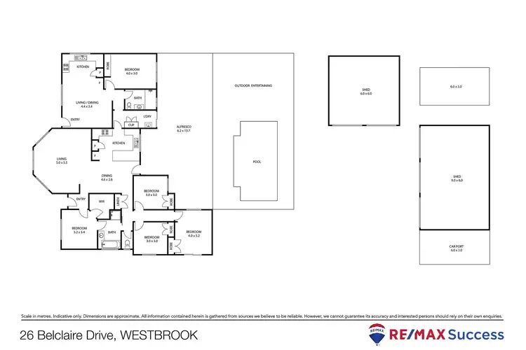 Floorplan of Homely house listing, 26 Belclaire Drive, Westbrook QLD 4350