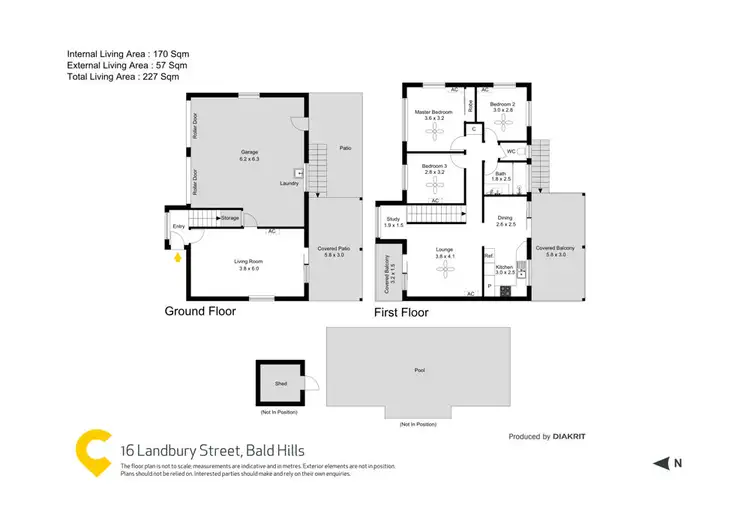 Floorplan of Homely house listing, 16 Landbury Street, Bald Hills QLD 4036