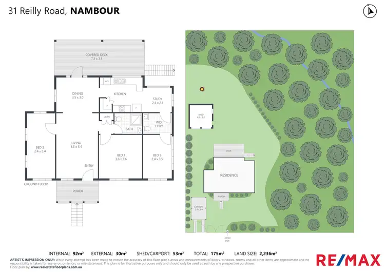 Floorplan of Homely house listing, 31 Reilly Road, Nambour QLD 4560