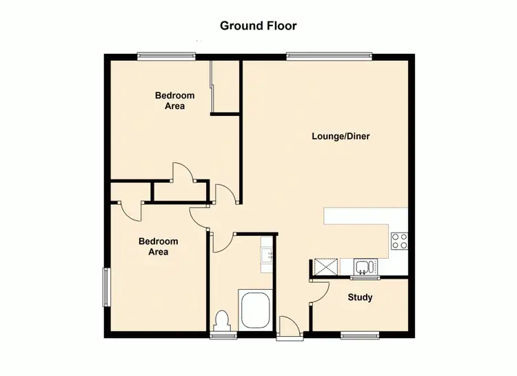 Floorplan of Homely unit listing, 7/15 Cadell Street, Toowong QLD 4066
