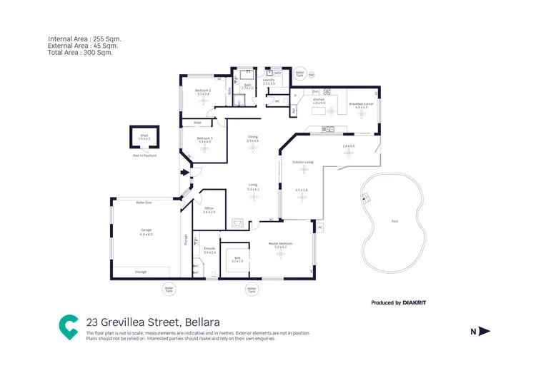 Floorplan of Homely house listing, 23 Grevillea Street, Bellara QLD 4507