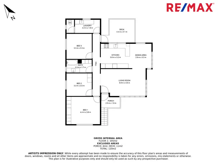 Floorplan of Homely house listing, 118 Nambour-Mapleton Road, Nambour QLD 4560
