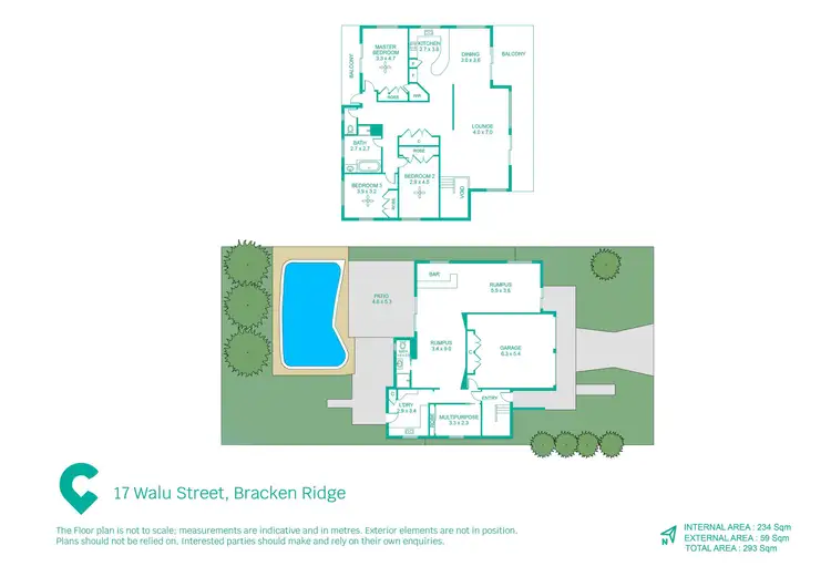 Floorplan of Homely house listing, 17 Walu Street, Bracken Ridge QLD 4017