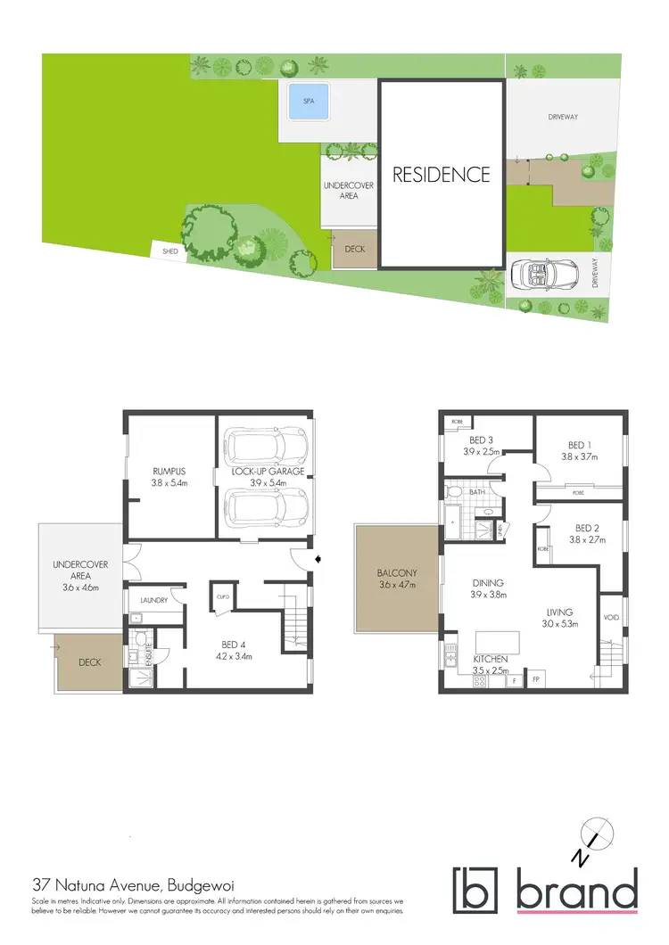 Floorplan of Homely house listing, 37 Natuna Avenue, Budgewoi NSW 2262