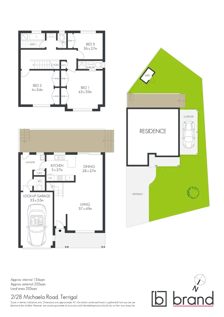Floorplan of Homely townhouse listing, 2/28 Michaela Road, Terrigal NSW 2260