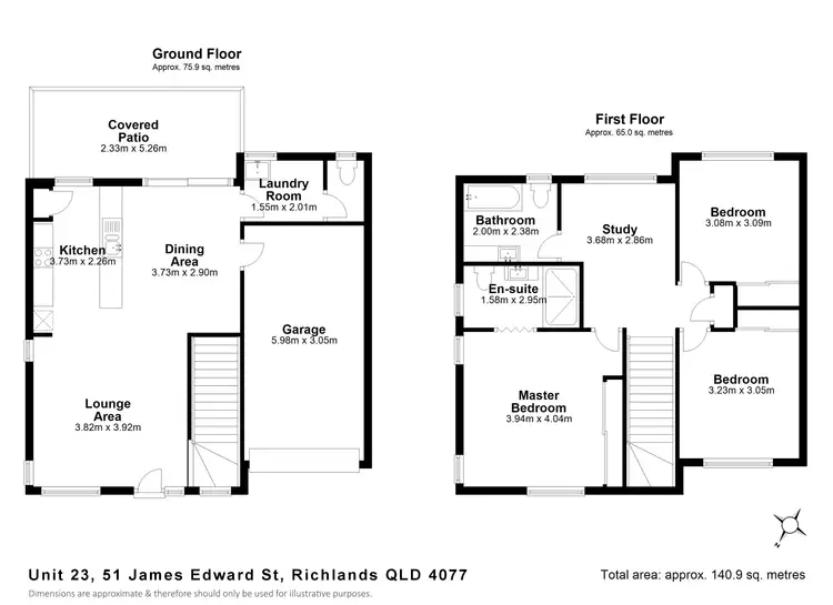 Floorplan of Homely house listing, 23/51 James Edward St, Richlands QLD 4077
