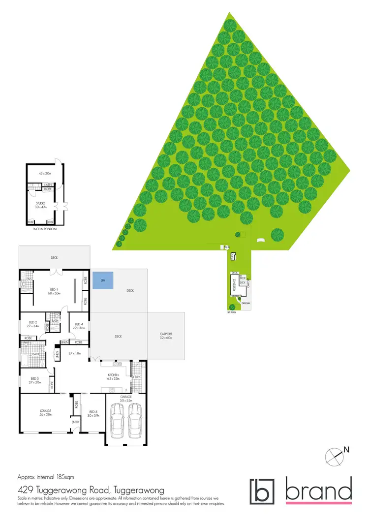 Floorplan of Homely house listing, 429 Tuggerawong Road, Tuggerawong NSW 2259