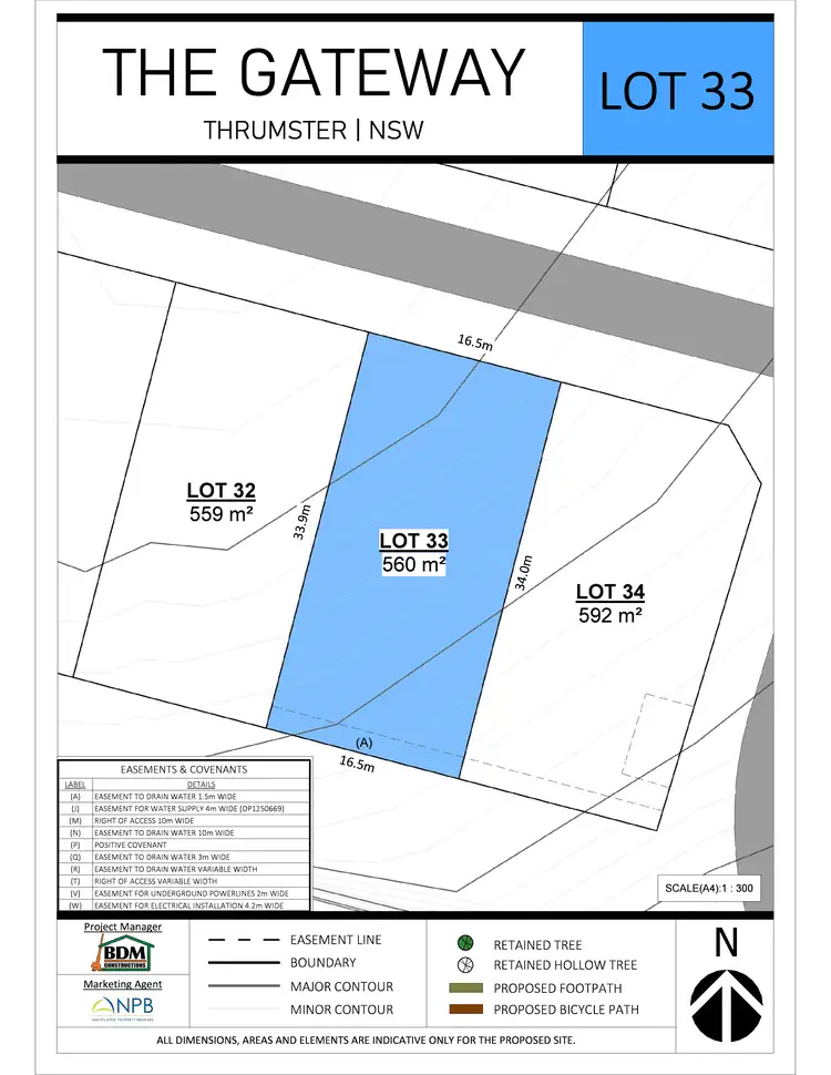 Floorplan of Homely land listing, Lot 33 The Gateway, Thrumster NSW 2444